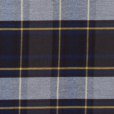 blue gold plaid
