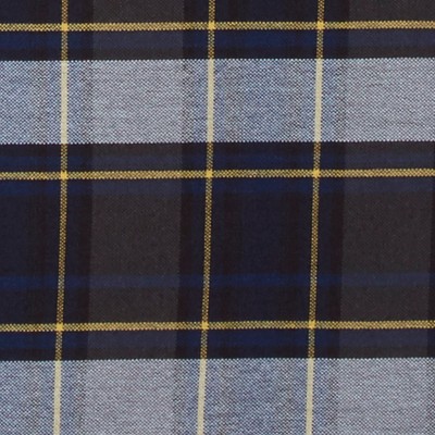 blue gold plaid