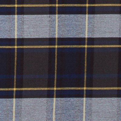 blue gold plaid