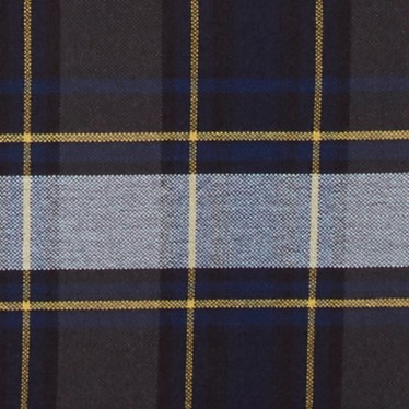 blue gold plaid