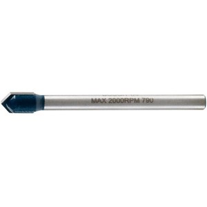Bosch 1/4 in. X 4 in. L Carbide Tipped Glass and Tile Bit 3-Flat Shank 1 pc - 1 of 1