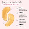 Elizabeth Mott 24K Gold Under Eye Patches with Collagen & Niacinamide - Hydrating & Brightening Eye Mask - 20 Pairs - image 2 of 4