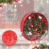 6-Pack 30" Wreath Storage Bags – Waterproof Christmas Wreath Organizers with Handles & Zippers - 4 of 4