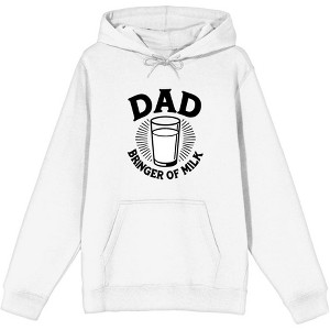 Dad Bringer Of Milk Adult Long Sleeve Hoodie - 1 of 3