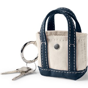 Lands' End Mini Canvas Tote Charm - 1 of 3