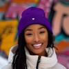 Dalix Lil Heart Embroidered Beanie Warm Winter Knit Hat Women - 4 of 4