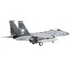 McDonnell Douglas F-15C Eagle Fighter Aircraft "493rd Fighter Squadron Grim Reapers" (2022) USAF 1/72 Diecast Model by JC Wings - 3 of 4