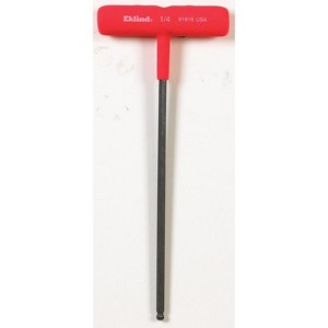 Eklind - Power-T - SAE - T-Handle Ball End Hex Key -  1/4 in.  - 1 Piece - 1 of 1
