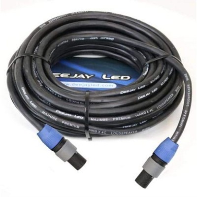DEEJAYLED 50FT SPEAKON TO SPEAKON CABLE TBHSTS50