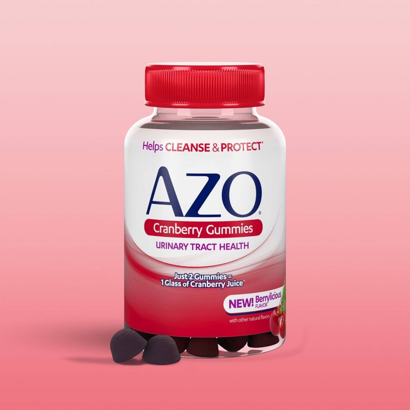AZO Urinary Tract Health Gummies - Cranberry, 3 of 9