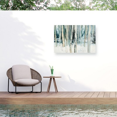 "Winter Woods III" Outdoor All-Weather Wall Decor