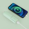 Link Handheld Mini Foldable 3 In 1 Fan Built In Portable Charger For Complete On the Go Freedom - Great For Indoor & Outdoor Use - 4 of 4