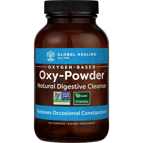 Global Healing Oxy-powder, Safe And Natural Colon Cleanser (120 Capsules) :  Target