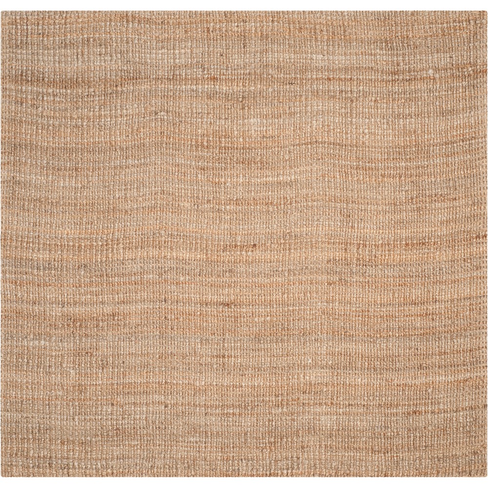 4'x4' Solid Woven Square Area Rug Natural - Safavieh