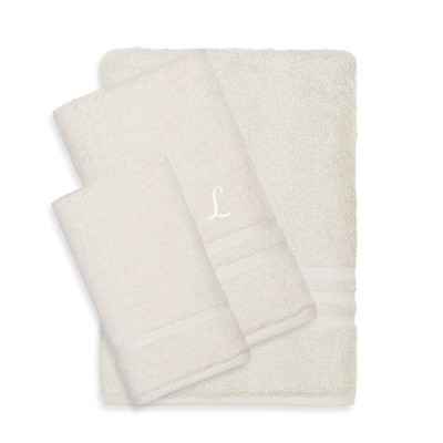 Linum Home Textiles 100% Turkish Cotton 3PC Denzi Towel Set