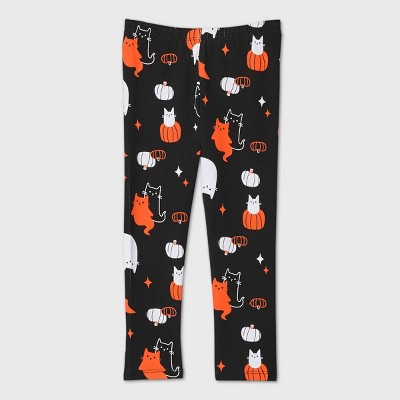 girls halloween leggings