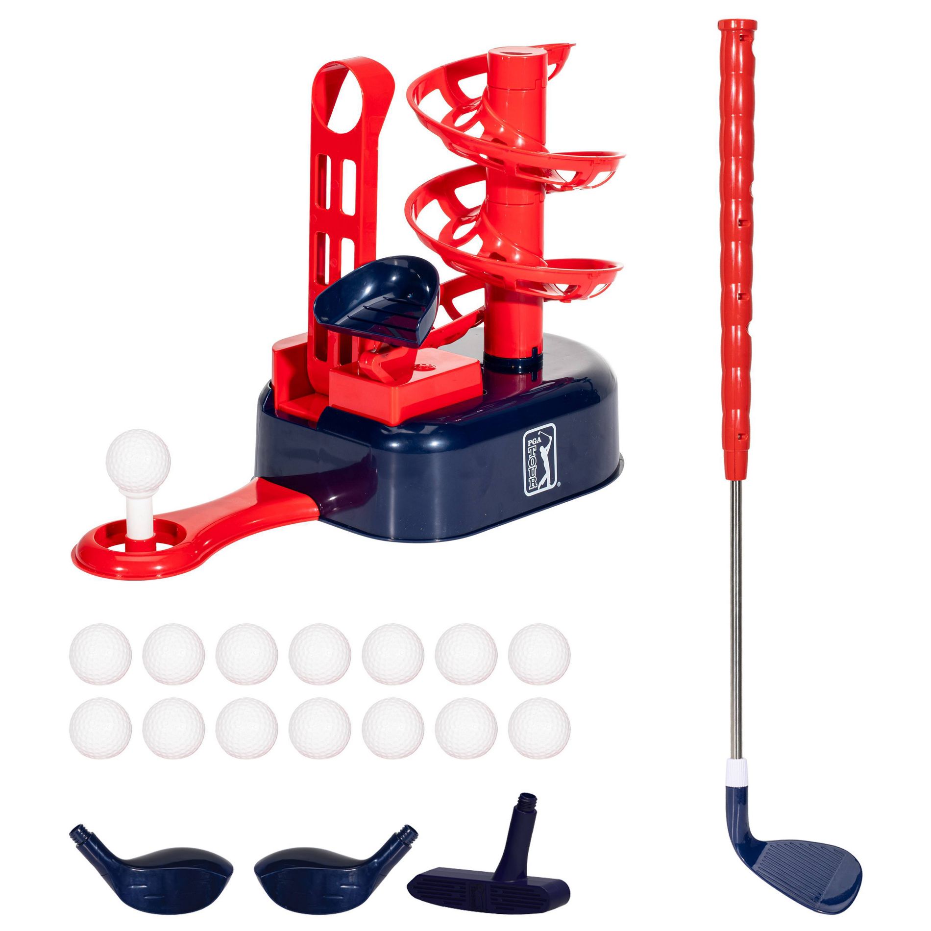 Franklin Sports PGA Kids' Tee Trainer: Toy Golf Set for Ages 3 and Up
