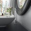 BWE Waterfall Single Hole Single Handle Bathroom Vessel Sink Faucet With Supply Hose - 2 of 4