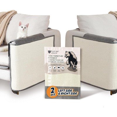 Panther Armor Sisal Cat Couch Protector Guard, Prevents Cat Scratching Furniture, Durable Furniture Protectors