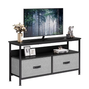Whizmax Dresser TV Stand, Entertainment Center with Fabric Drawers, Media Console Table with Open Shelves for TV up to 50 inch for Bedroom,Living Room - 1 of 4