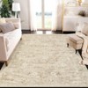 10x13 Washable Rug Large Area Rug for Living Room Soft Non-Slip Backing Stain Resistant & Low Pile Vintage Floral Floor Carpet - 2 of 4