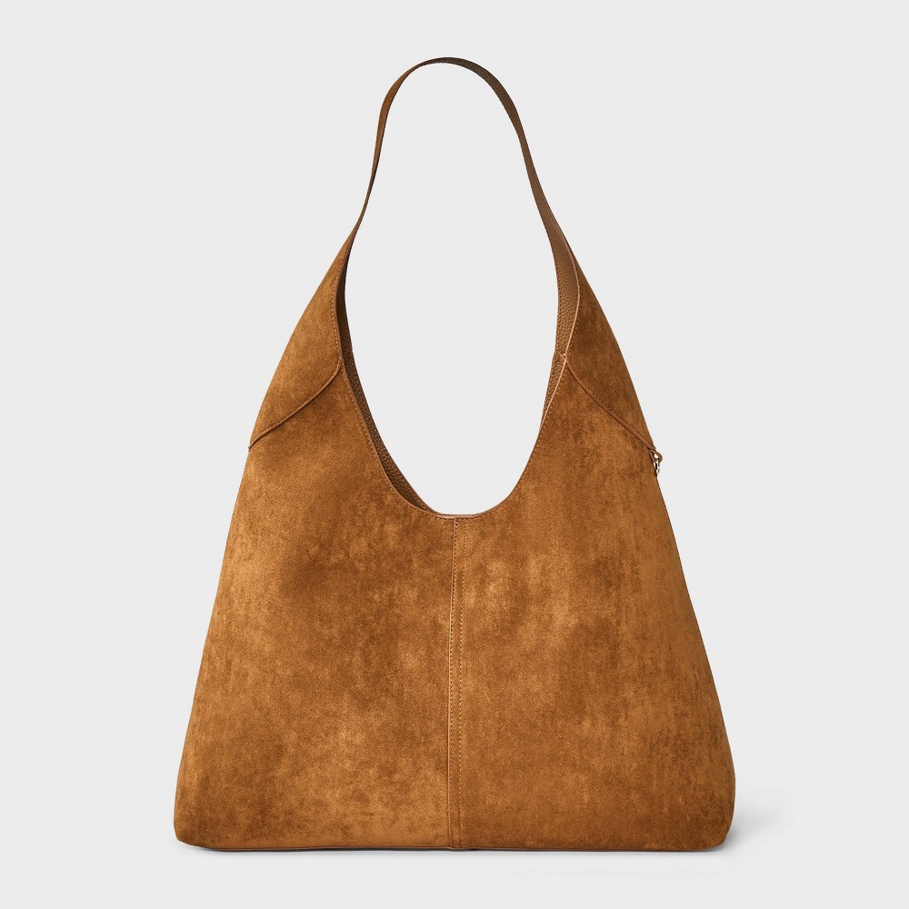 Oversized Slouchy Shoulder Bag - Universal Thread Brown