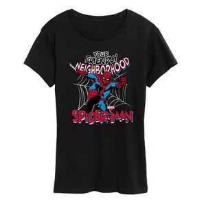 Women's - Marvel - Friendly Neighborhood Short Sleeve Graphic T-Shirt - 1 of 4