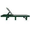 WestinTrends Dylan Adirondack Poly Reclining Chaise Lounge - 3 of 4