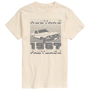 Men's - Ford - Mustang Fastrack 1967 Stars and Stripes Short Sleeve Graphic T-Shirt - 1 of 4