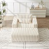 NicBex Couches for Living Room 75"W Corduroy Sponge Sofa Lounge Chair Fluffy Modern Sleeper Chair with Removable Footrest for Bedroom - 2 of 4