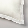 26"x26" Linen Blend Euro Bed Pillow - Hearth & Hand­™ with Magnolia - 4 of 4