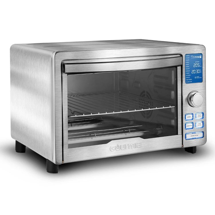 Gourmia Digital Stainless Steel Toaster Oven Air Fryer – Stainless Steel: 1700W, Dishwasher-Safe, Airfryer Toaster Oven, 6 of 7