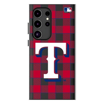Keyscaper MLB Plaid MagSafe Compatible Cell Phone Case for Galaxy S24 Plus