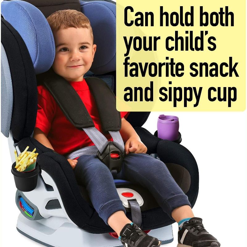 IMPRESA 2 Pack Car Seat Cup Holder, Intended for Britax ClickTight & Non-ClickTight Convertible Car Seats, Car Seat Cup Holders for Child Car Seat, 5 of 8