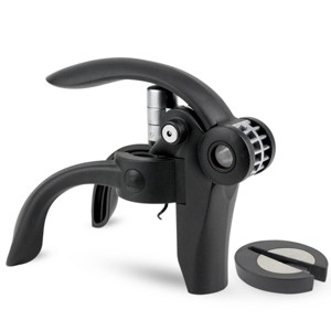 Peugeot | Baltaz Lever Corkscrew with Foil Cutter, Dark - 1 of 2