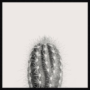 33" x 33" Haze Cactus Succulent Tall by The Creative Bunch Studio: Modern Botanical Decor - Amanti Art - 1 of 4