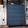 Tall Granville Modern 5 Drawer Dresser - Manhattan Comfort - 2 of 4