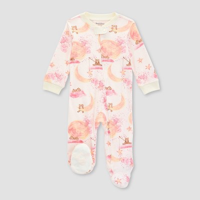 Image of Burt's Bees Baby® Baby Girls' Sweet Dreams Little Bear Sleep & Play Dawn - 6M