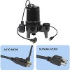 115V Single Speed High Flow Swimming Pool Pump, Self-Priming with Filter Basket and Drain Plug, Energy Efficient and Low Noise Design for Above Pools - 4 of 4