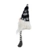 Whisen 3pcs Fabric Sitting Gnome, Christmas Table Home Ornaments for Holiday Party Gifts - White & Gray - 4 of 4