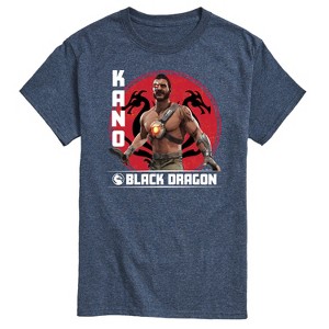 Men's - Mortal Kombat - Kano Black Dragon Short Sleeve Graphic T-Shirt - 1 of 4