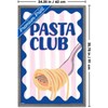Trends International Reinders: Food - Pasta Club in Blue and Pink Framed Wall Poster Prints - 3 of 4