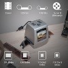 Magnasonic All-In-One High Resolution 24MP Film Scanner, Converts Film, Slides and Negatives, Vibrant 2.4" LCD Screen - Silver - 2 of 4