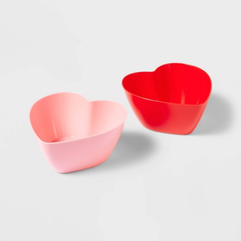 2ct Heart Shaped Bowls - Spritz™ : Target