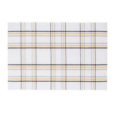 C&f Home Franklin Ochre Gingham Check Kitchen Towel : Target