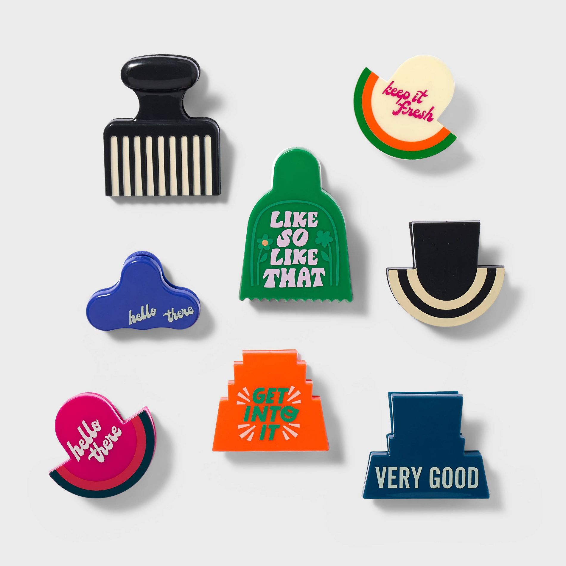 8pc Magnetic Bag Clip Set - Tabitha Brown for Target