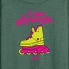 Women's - Barbie - I Am Kenough Rollerblades Lightweight French Terry Wide Neck Long Sleeve Shirt - 2 of 4