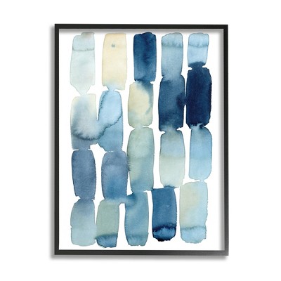 Stupell Industries Beach Inspired Abstraction Watercolor Block Shapes
