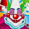 Silver Buffalo Killer Klowns From Outer Space Characters Raschel Throw Blanket | 45 x 60 Inches - 2 of 4
