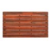 NAYSAYE Patio End Table Rustic Acacia Wood Coffee Table for Outdoor Spaces, Brown, 36.25"*20.5"*15" - 4 of 4
